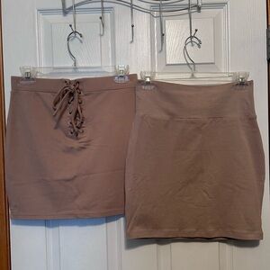 Skirts Tan